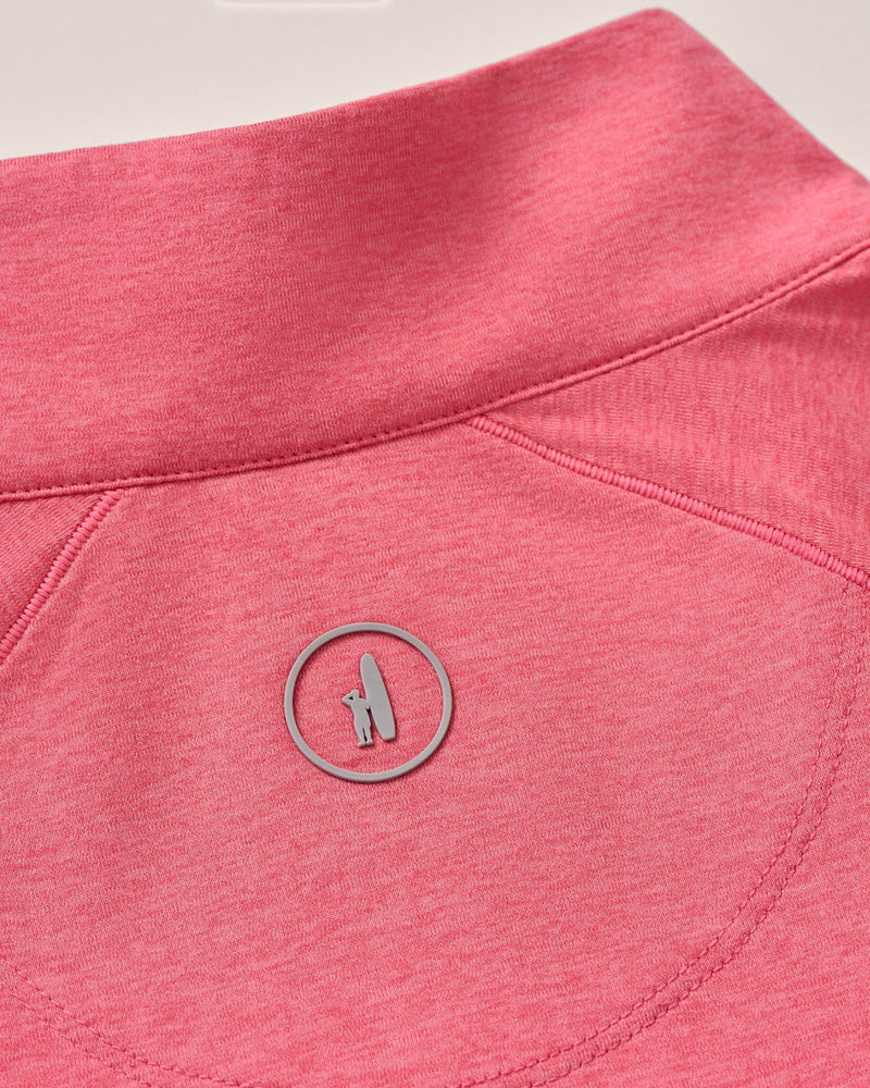 Johnnie-O Men's Freeborne Performance 1/4 Zip Pullover Sweater - Azalea