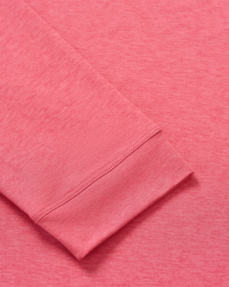 Johnnie-O Men's Freeborne Performance 1/4 Zip Pullover Sweater - Azalea