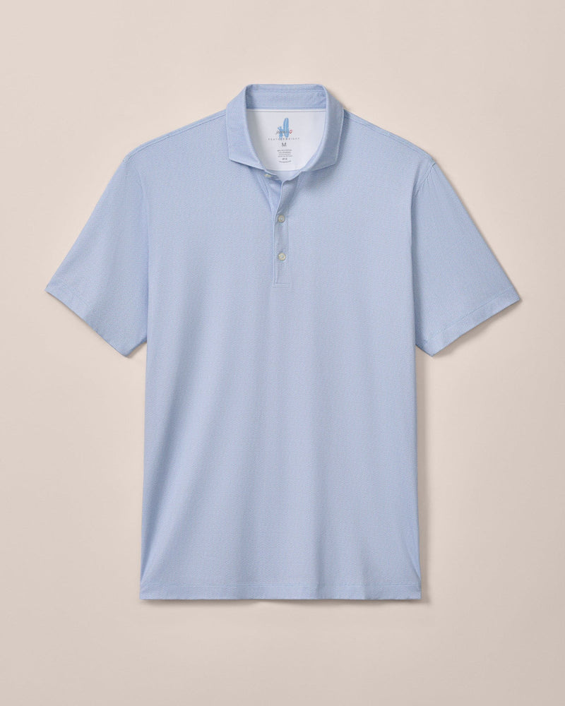 Johnnie-O Men's Marlin Featherwight Performance Polo Shirt - Verbena