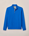 Johnnie-O Men's Motion Performance 1/4 Zip Pullover Sweater - Palisades Blue