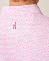 Johnnie-O Men's Flock Yeah Performance Polo Shirt - Azalea