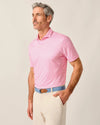 Johnnie-O Men's Four Leaf Featherweight Performance Polo Shirt - Azalea