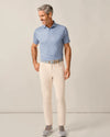 Johnnie-O Men's Four Leaf Featherweight Performance Polo Shirt - Lake