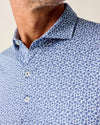 Johnnie-O Men's Four Leaf Featherweight Performance Polo Shirt - Lake