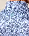 Johnnie-O Men's Four Leaf Featherweight Performance Polo Shirt - Lake