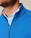 Johnnie-O Men's Freeborne Performance 1/4 Zip Pullover Sweater - Palisades Blue