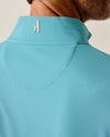 Johnnie-O Men's Motion Performance 1/4 Zip Pullover Sweater - Haze