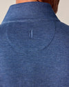 Johnnie-O Men's Sully Pullover 1/4 Zip Pullover Sweater - Sapphire