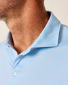 Johnnie-O Men's Tundra Featherweight Performance Polo Shirt - Maliblu