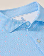 Johnnie-O Men's Tundra Featherweight Performance Polo Shirt - Maliblu