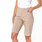 SlimSation 12-Inch Walking Shorts - Stone