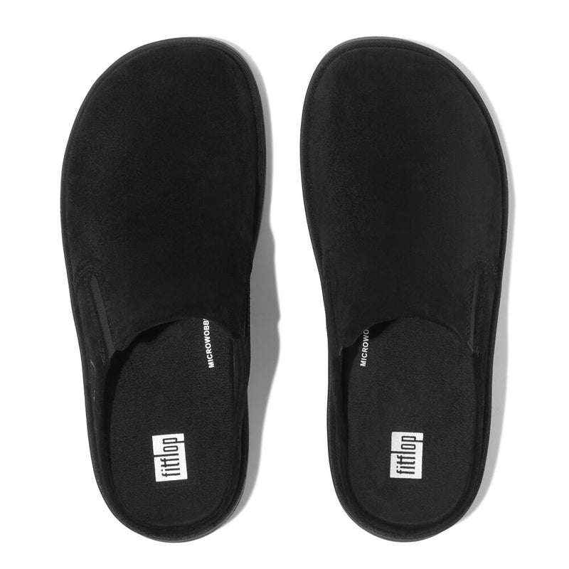FitFlop Gen-FF Elasticated Suede Mules - Black