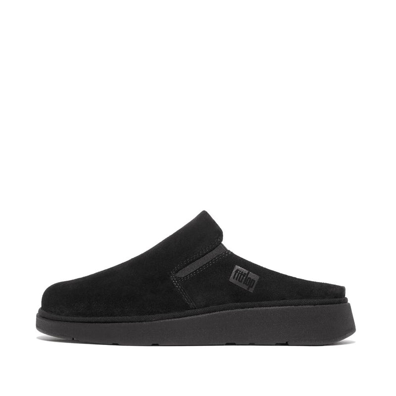 FitFlop Gen-FF Elasticated Suede Mules - Black