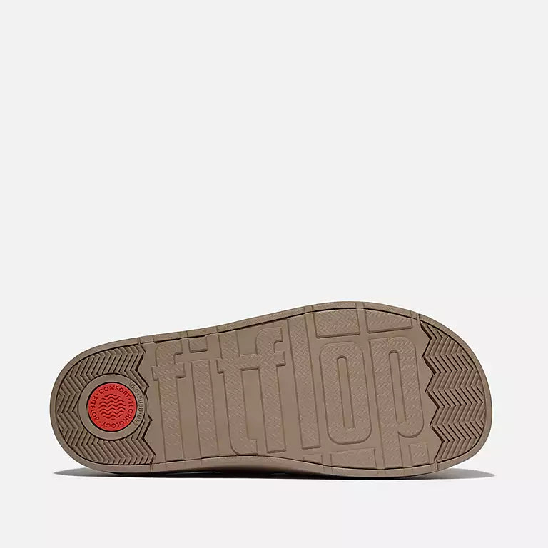 FitFlop Gen-FF Elasticated Suede Mules - Taupe