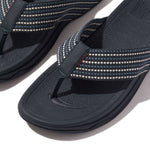 FitFlop Men's Surfer Weave Stripe Sandals - Midnight Navy Mix