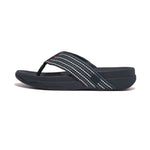 FitFlop Men's Surfer Weave Stripe Sandals - Midnight Navy Mix