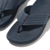 FitFlop Men's Surfer Weave Stripe Sandals - Teal Blue Mix