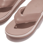 FitFlop Surff Leather Sandals - Beige