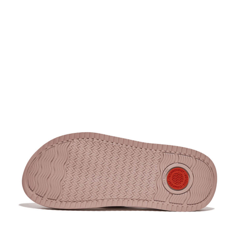 FitFlop Surff Leather Sandals - Beige