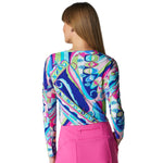 G Lifestyle Paradisio Crew Neck Long Sleeve Top - Multi