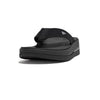 FitFlop Surff Two-Tone Webbing Toe-Post Sandals - Black