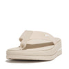 FitFlop Surff Two-Tone Webbing Toe-Post Sandals - Paris Beige