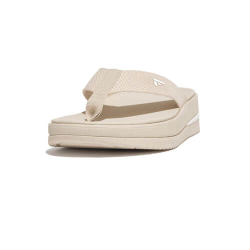 FitFlop Surff Two-Tone Webbing Toe-Post Sandals - Paris Beige