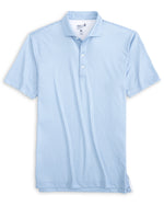 Johnnie-O Hex Prep-Formance Polo Shirt - Barrels Blue