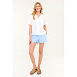 HIHO Ginger 3-Inch Short - Blue Chambray