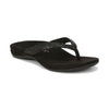 Vionic Dillon Shine Toe-Post Sandals - Black Rhinestone