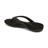 Vionic Dillon Shine Toe-Post Sandals - Black Rhinestone