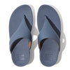 FitFlop Lulu Leather Toepost Sandals - Sail Blue