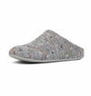 FitFlop Chrissie Speckle Wool Slipper - Steel Grey