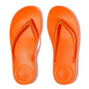 FitFlop Iqushion Sparkle Flip Flops Sandals - Pop Orange