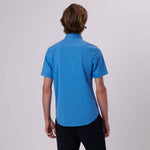 Bugatchi Ooohcotton Miles Short Sleeve Sport Shirt - Ocean