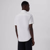 Bugatchi Ooohcotton Miles Short Sleeve Sport Shirt - White