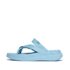 F-Mode Go Webbing Flatform Sling Sandals - Bondi Blue