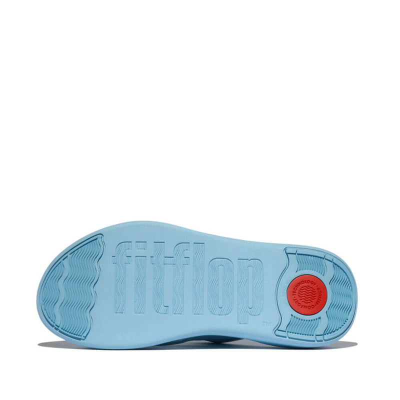 F-Mode Go Webbing Flatform Sling Sandals - Bondi Blue