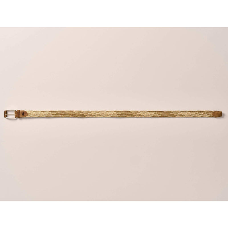Johnnie-O Cotton Stretch Belt - Wheat