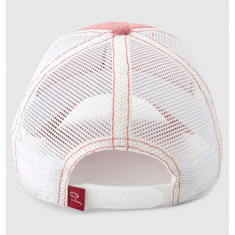 Johnnie-O The Varsity Trucker Hat - Crimson