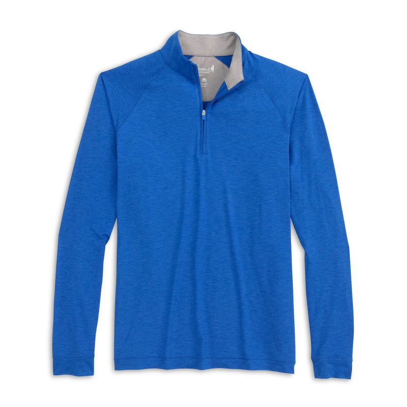 Johnnie-O Men's Freeborne Performance 1/4 Zip Pullover Sweater - Palisades Blue