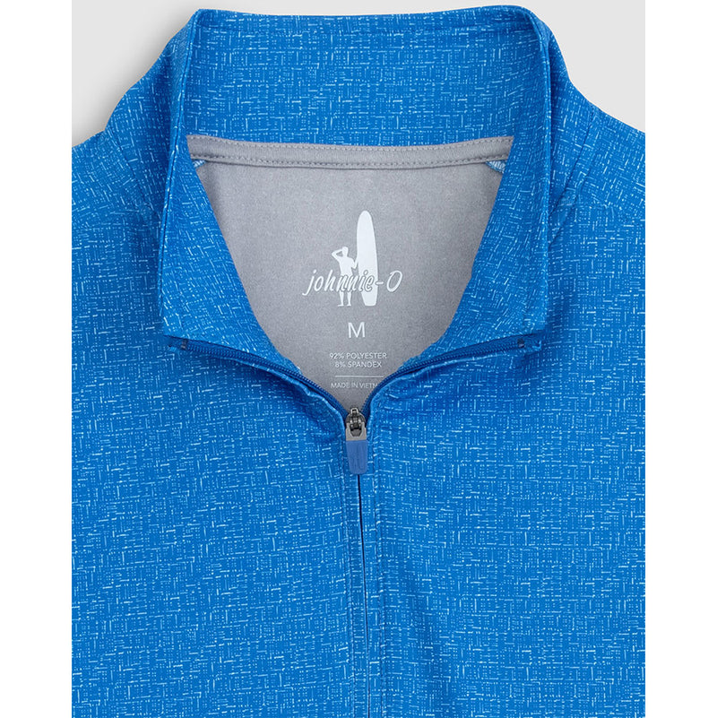 Johnnie-O Miltons Performance Pullover Sweater - Pipeline