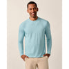 Johnnie-O Men's Course Performance Long Sleeve T-Shirt - Haze