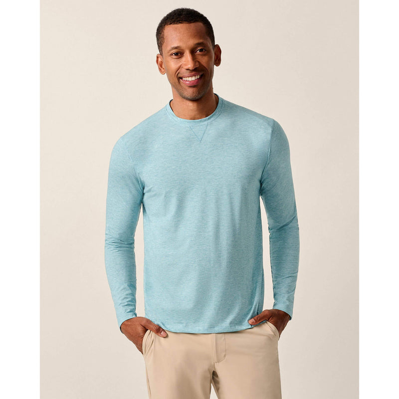 Johnnie-O Men's Course Performance Long Sleeve T-Shirt - Haze