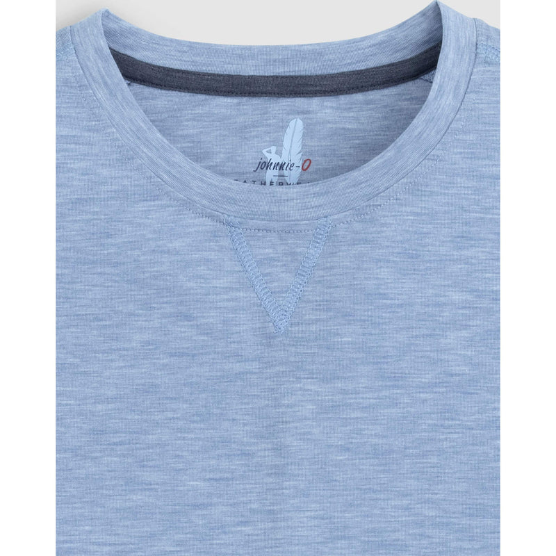 Johnnie-O Men's Course Performance Long Sleeve T-Shirt - Tide