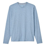 Johnnie-O Men's Course Performance Long Sleeve T-Shirt - Tide