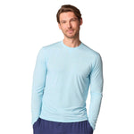 Johnnie-O Course Prep-Formance Long Sleeve T-Shirt - Permafrost