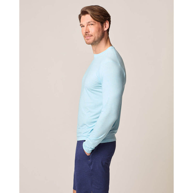 Johnnie-O Course Prep-Formance Long Sleeve T-Shirt - Permafrost