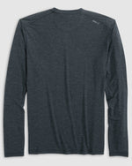 Johnnie-O Course Prep-Formance Long Sleeve T-Shirt - Heather Black*