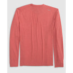 Johnnie-O Course Prep-Formance Long Sleeve T-Shirt - Paprika